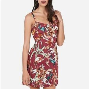 Express Floral Cutout fun dress